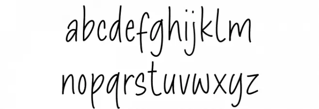 Kingslanding Font LOWERCASE