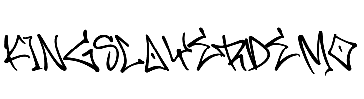 KingslayerDemo  Frei Schriftart Herunterladen