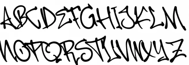 KingslayerDemo Schriftart Groß