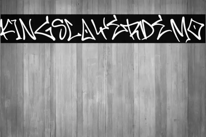 KingslayerDemo Font examples