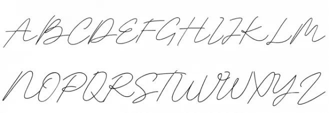 Kingsley Roman 字体 大写