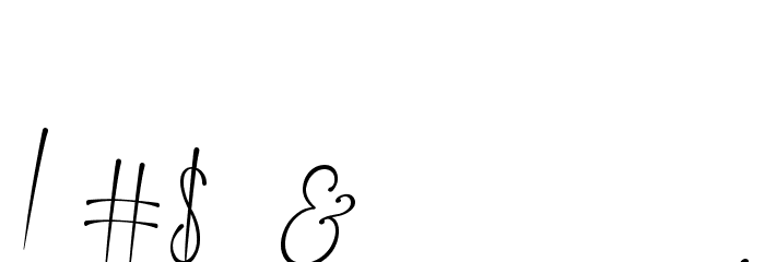 Kingsley Font OTHER CHARS