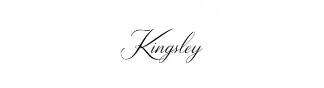 Kingsley  免费字体下载