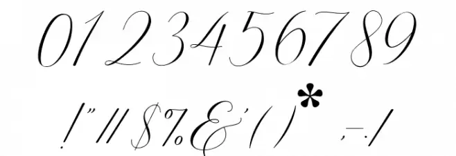 Kingsley Font OTHER CHARS