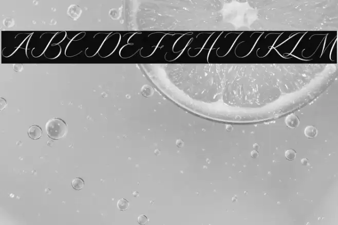 Kingsley Font examples