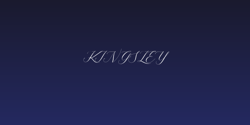 Kingsley Social Header