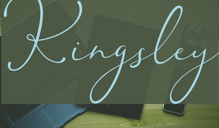 Kingsley Font examples