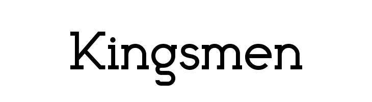 Kingsmen  नि: शुल्क फ़ॉन्ट्स डाउनलोड