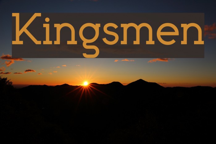 Kingsmen Example 1