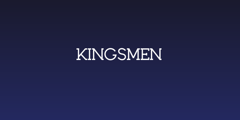 Kingsmen Social Header