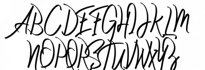 Kingsoil Script Шрифта ВЕРХНИЙ