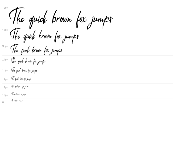 Kingsoil Script Waterfall