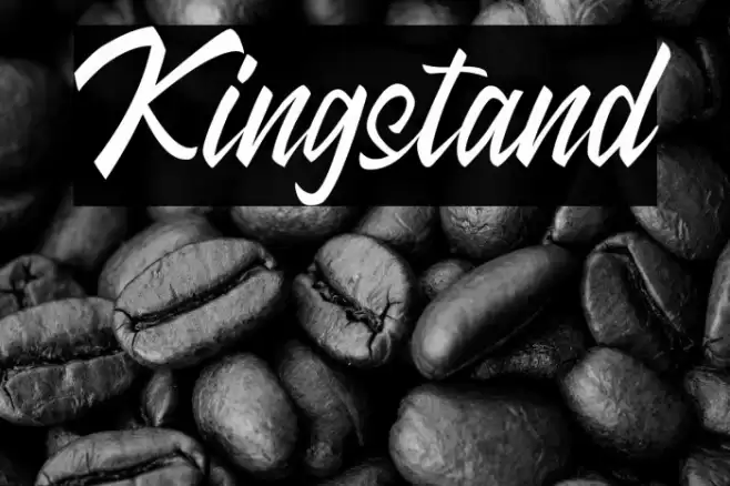 Kingstand Font examples