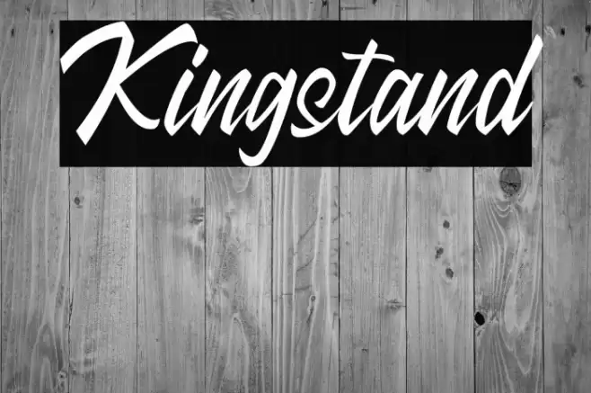 Kingstand Font examples