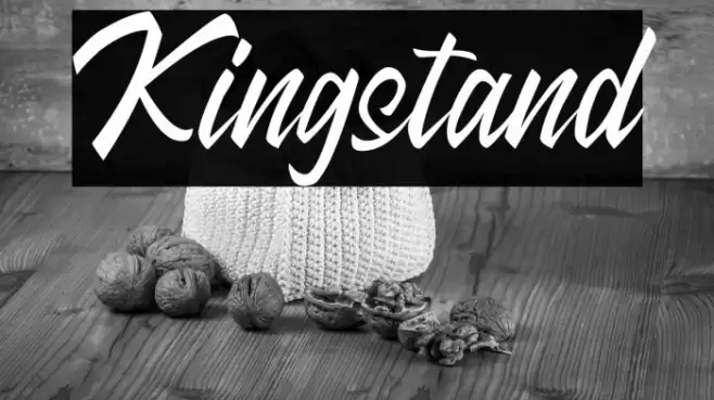 Kingstand Font examples