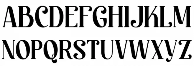 Kingstyle Regular Шрифта ВЕРХНИЙ
