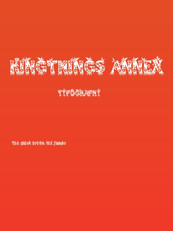 Kingthings Annex Poster
