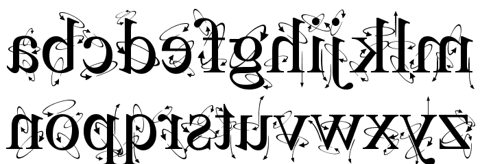 Kingthings Backwards لخطوط تنزيل صغيرة