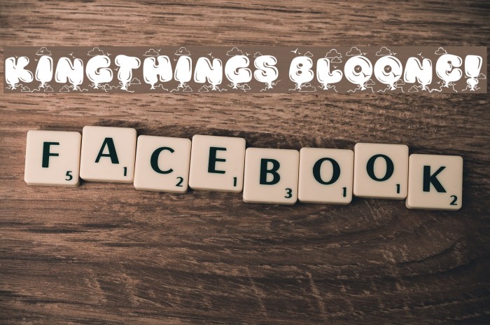 Kingthings Bloone! Font examples