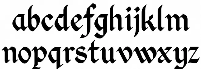 Kingthings Calligraphica 2 Font LOWERCASE
