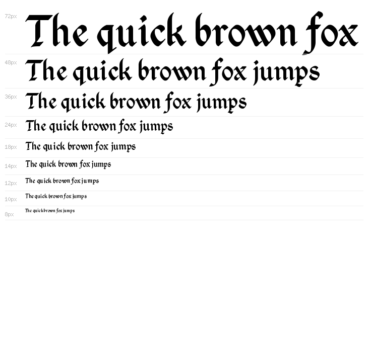 Kingthings Calligraphica 2 Waterfall