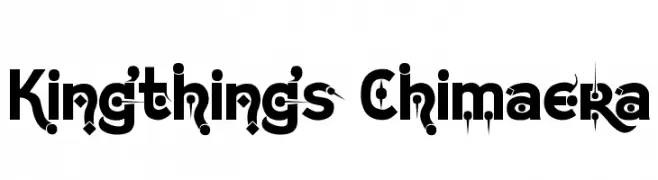 Kingthings Chimaera  Fuentes Gratis Descargar