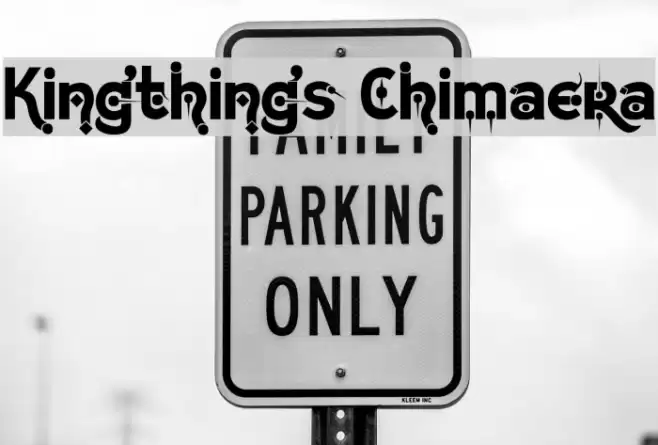 Kingthings Chimaera Fuentes examples