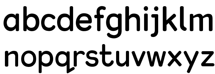 Kingthings Clarity Font LOWERCASE