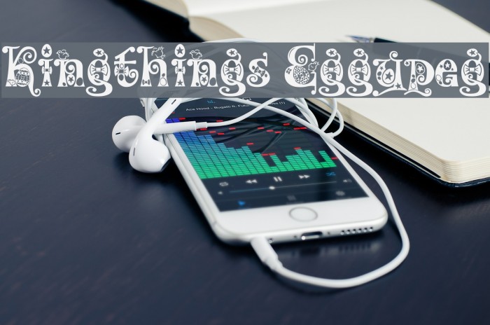 Kingthings Eggypeg Font examples
