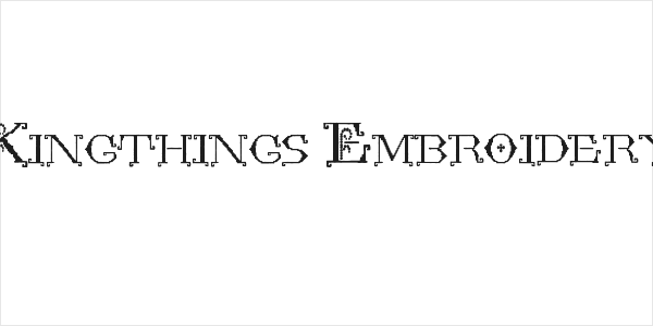 Kingthings Embroidery Logo