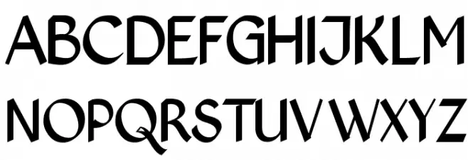 Kingthings Exeter Шрифта ВЕРХНИЙ