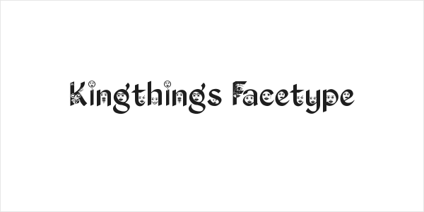 Kingthings Facetype Logo