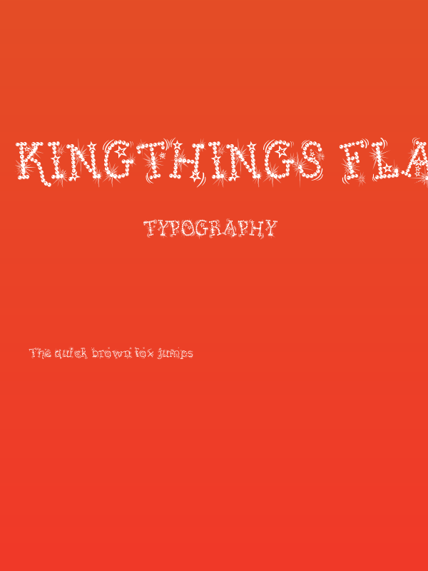 Kingthings Flashbang Poster