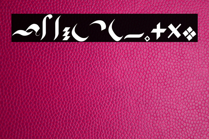 Kingthings Flourishes Font examples