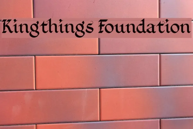 Kingthings Foundation Example 1