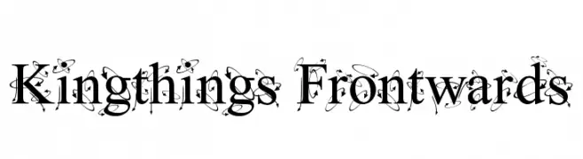 Kingthings Frontwards  Fuentes Gratis Descargar