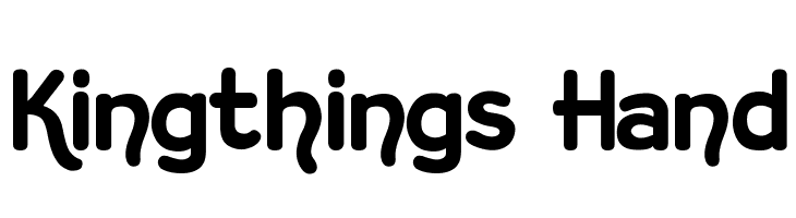 Kingthings Hand Font