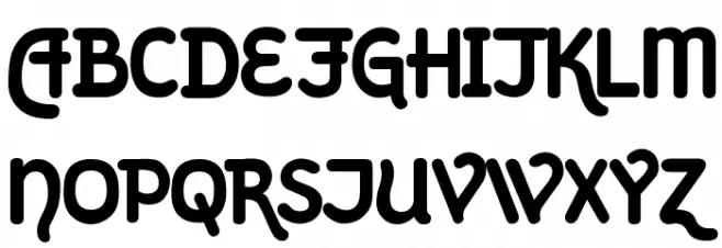 Kingthings Hand Шрифта ВЕРХНИЙ