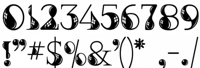 Kingthings Inkydinky Font OTHER CHARS