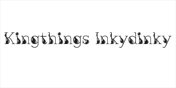 Kingthings Inkydinky Logo