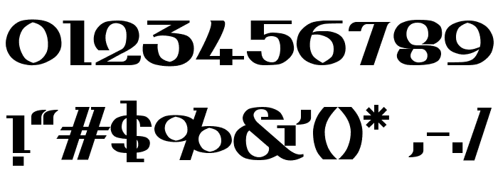 Kingthings Kelltika Font OTHER CHARS