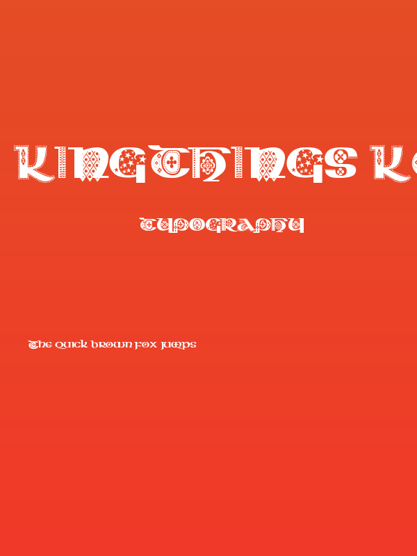 Kingthings Kelltika Poster