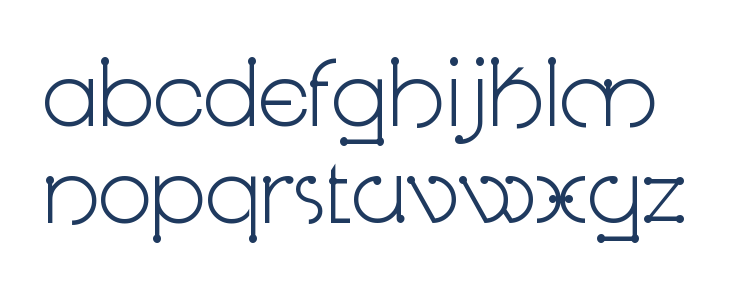 Kingthings Knobson Lowercase