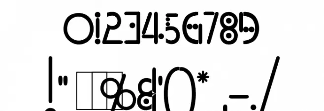 Kingthings Linear K Font OTHER CHARS