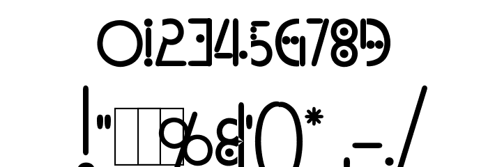Kingthings Linear K Font OTHER CHARS