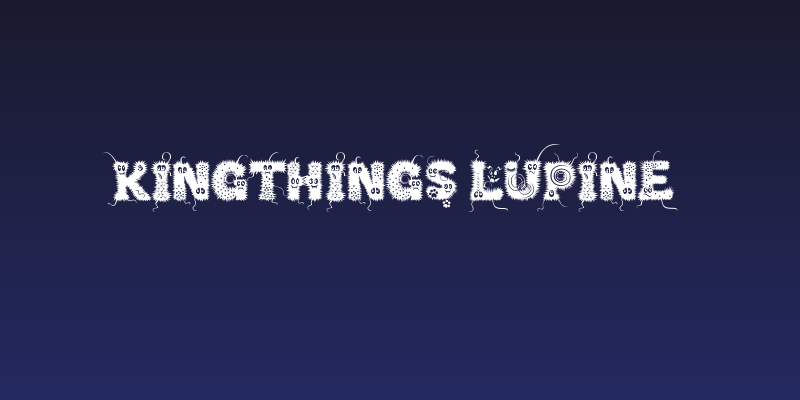 Kingthings Lupine Social Header