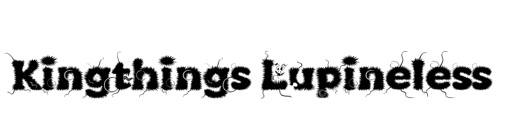 Kingthings Lupineless  baixar fontes gratis