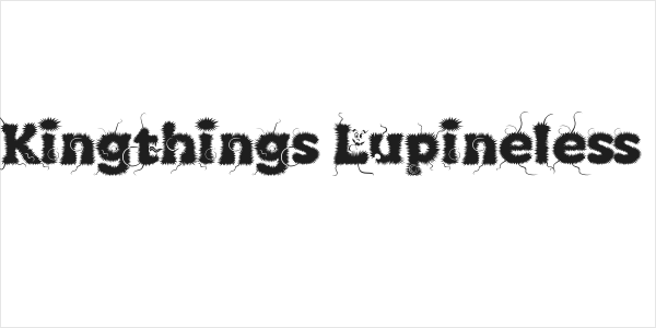 Kingthings Lupineless Logo