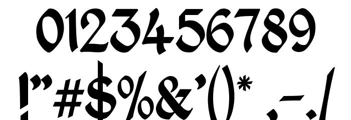 Kingthings Petrock Font OTHER CHARS
