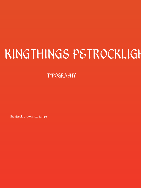 Kingthings PetrockLight Poster
